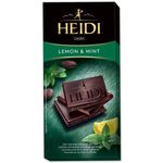 Heidi Dark Mint and Lemon Dark Chocolate 80g