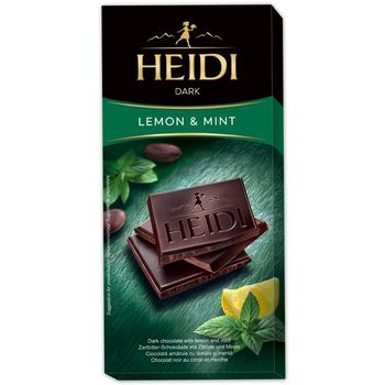 Heidi Dark Mint and Lemon Dark Chocolate 80g