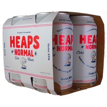 Heaps Normal Quiet Xpa Non Alcoholic Pack 4 X 375ml