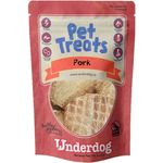 Underdog Air Dried Pork Dog Treats 100g