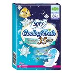 Sofy Cooling Fresh 9s Night Slim Wing 35cm x 1s