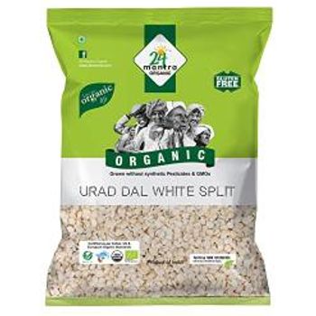 24 Mantra Organic Urad Dal White Split 500g
