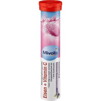 Mivolis Iron + Vitamin C Effervescent 20 Tablets