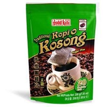 Gold Kili Traditional Kopi O Kosong | 20x10g