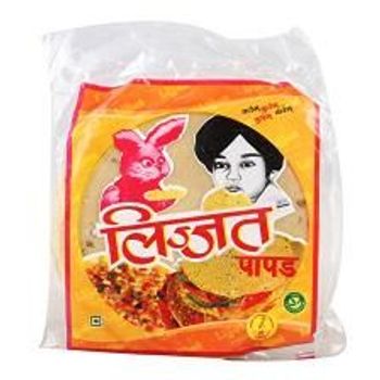 Lijjat Udad Pepper Papad 200g