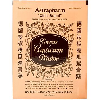 Astrapharm Chilli Brand Porous Capsicum Plaster 1pc