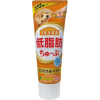 Inaba Dog Churu Tube Chicken Fillet & Cheese 80g