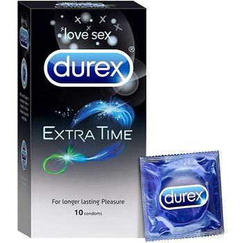 Durex Condoms Extra Time Pack of 10