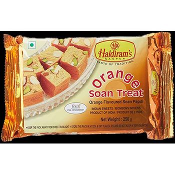 Haldiram's Soan Papdi Orange 250g