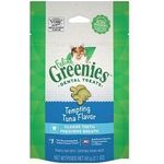 Greenies Feline Adult Natural Dental Care Cat Treats Tempting Tuna Flavor 60g. Pouch