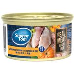 Snappy Tom White Meat Chicken with Vegetables in Gravy 85g