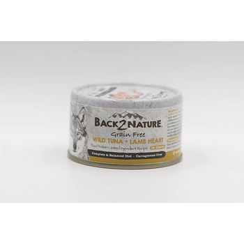 Back2nature Wild Tuna with Lamb Heart Dog Can 95g