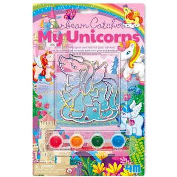 4M Unicorn Sunbeam Catcher 4 Designs Assorted