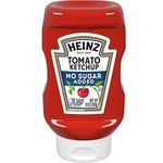 Heinz Tomato Ketchup With No Sugar Added 369g