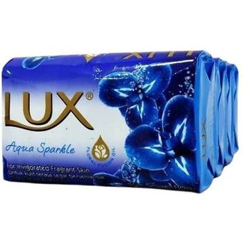 Lux Aqua Sparkle Bar Soap 3 x 85g