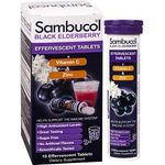 Sambucol Black Elderberry plus Vitamin C & Zinc 15 Effervescent Tablets