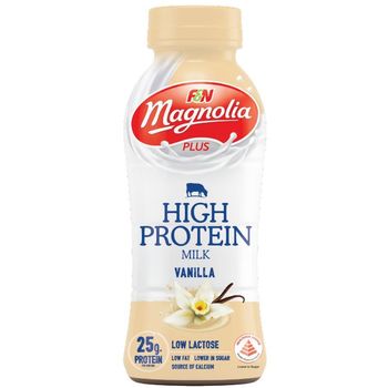 F&N Magnolia High Protein Milk Vanilla 375ml