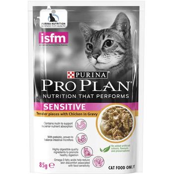 Purina Pro Plan Feline Adult Sensitive Pouch 85g