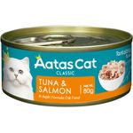 Aatas Cat Tantalizing Tuna And Salmon In Aspic Formula 80g