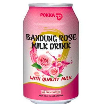 Pokka Bandung Rose Milk Drink 300ml