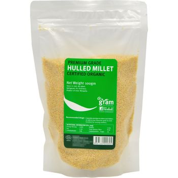 Dr Gram Organic Hulled Millet 500g