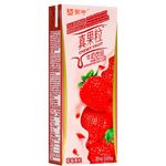 Minuman Susu Mengniu Perisa Strawberi 250ml
