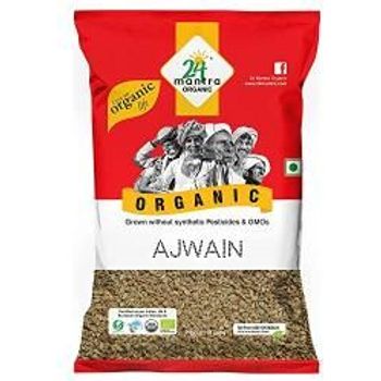 24 Mantra Organic Indian Spice Whole Ajwain Seeds Certified Organic