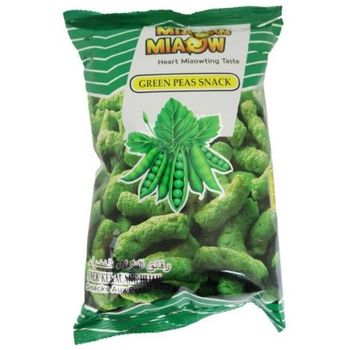 Miaow Miaow Green Peas Snack 60g
