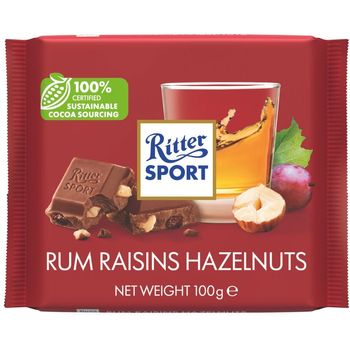 Ritter Sport Rum Raisin Nuts 100g