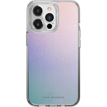 Viva Madrid Cover Case with Embedded Silver Glitters for iPhone 13 Pro Max