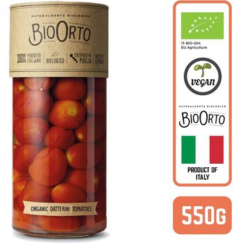 BioOrto Organic Datterino Natural Tomato 550g