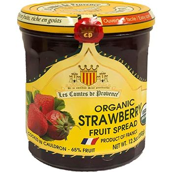 Les Comtes Provedence Organic Strawberry Fruit Spread 350g