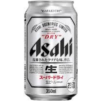 Asahi Super Dry Beer 350ml