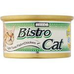 Bistro Cat Canned Food Light Tuna Fish And Chicken 80g