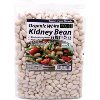 MH Food Yoji Organic White Kidney Bean 500g