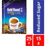Gold Roast 3 In 1 Coffeemix Reduced Sugar 25 x 15g
