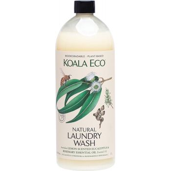 Koala Eco Natural Laundry Liquid lemon Scented Eucalyptus & Rosemary 1l