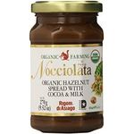 Nocciolata Rigoni Di Asiago Organic Hazelnut Spread Cocoa And Milk 270g