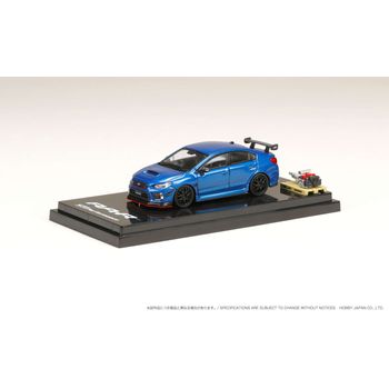 Hobby Japan Subaru WRX STI RA-R WR Blue Pearl w/Engine Display Model Diecast Car