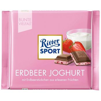 Ritter Sport Strawberry Yogurt 100g