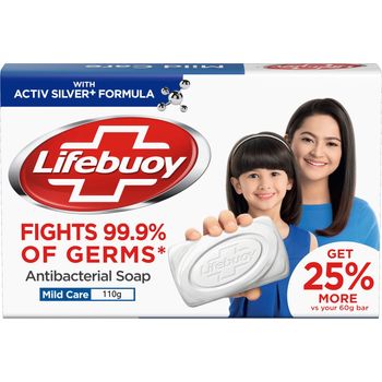 Lifebuoy Anti bacterial Soap Mild Care 110g