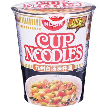 Nissin Instant Cup Noodles Kyushu White