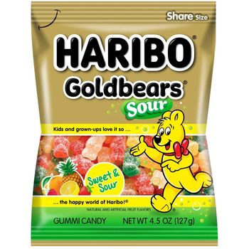 Haribo Sour Gold Bear 80g