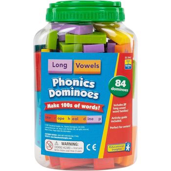 Learning Resources Educational Insights Phonics Dominoes Long Vowels