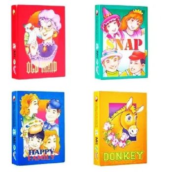 The Toy Folks 4 in 1 Retro Card Games