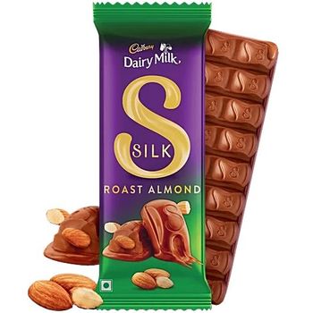 Cadbury Dairy Milk Silk Roast Almond Chocolate Bar 58g