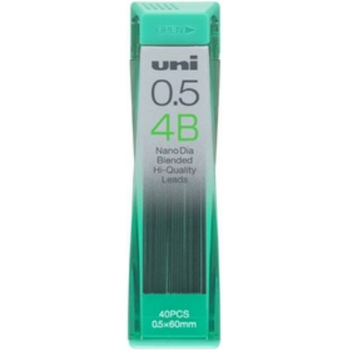 Uni Nano Dia Pencil Lead 4B 0.5mm