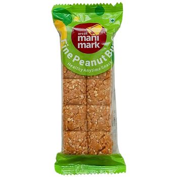 Manimark Fine Peanut Burfi Healthy Snack 100g