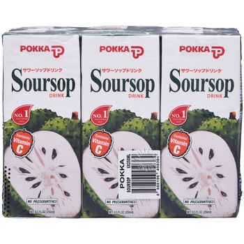 Pokka Soursop Drink 6pcs 250ml