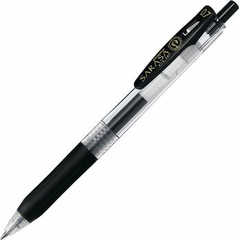 Zebra Sarasa Push Clip Retractable Gel Ink Roller Ball Color Pen 0.7mm